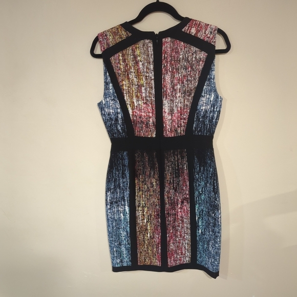 BCBGMaxAzria Multicolor Sleeveless Dress - Picture 3 of 6